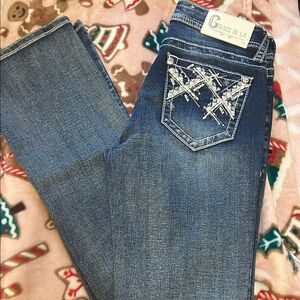 Grace in LA Women's Denim Boot Cut Jeans